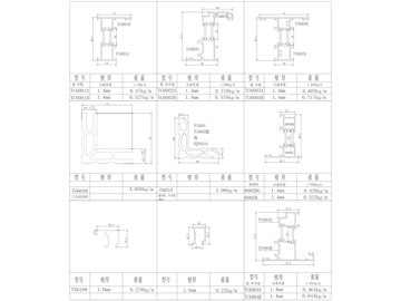 TC60 1.4mm平開窗、2.0mm平開門系列